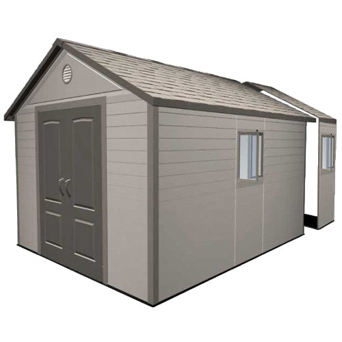 Lifetime Single Entrance Plastic Shed 11 x 16ft