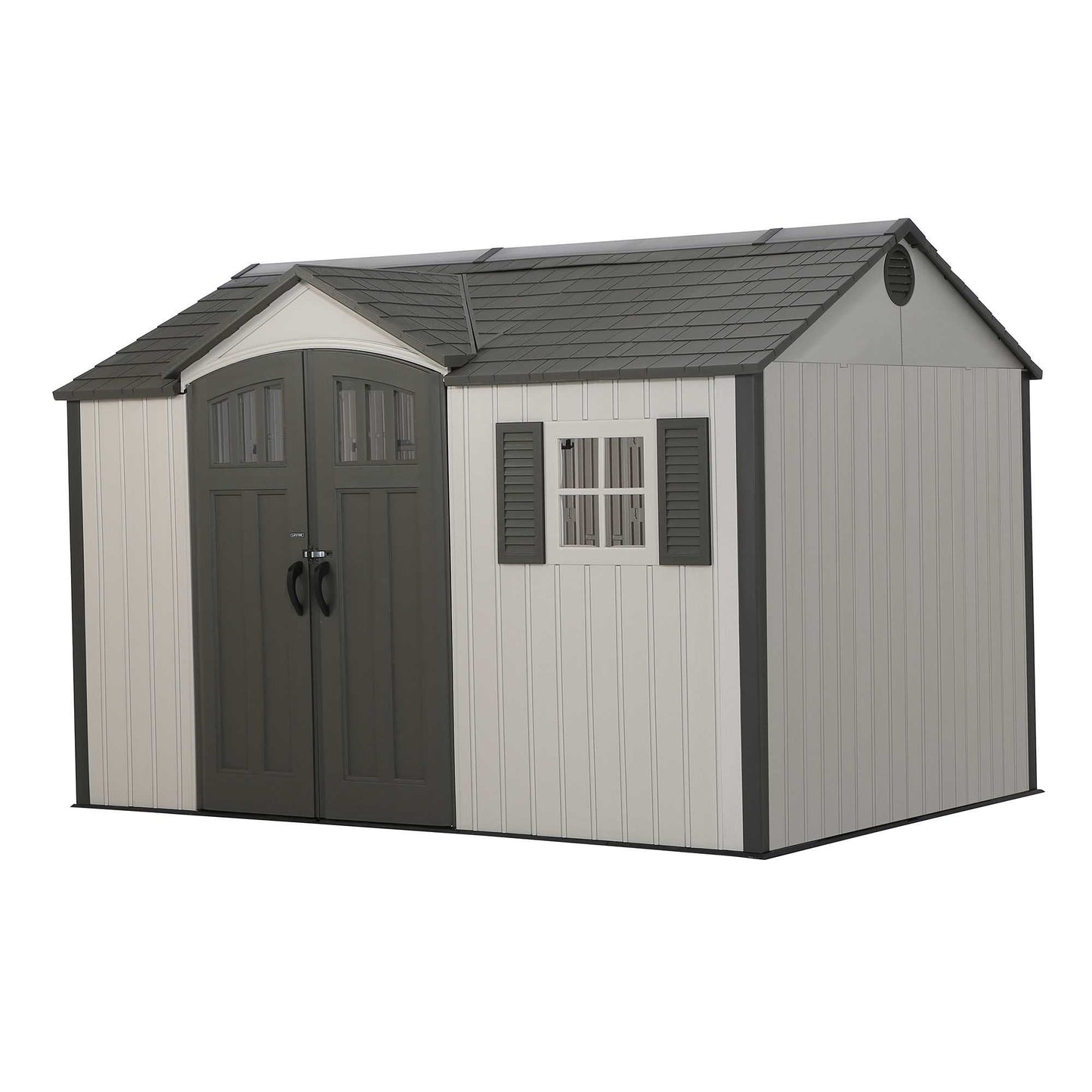 Lifetime Heavy Duty Single Entrance Plastic Shed 12.5x8ft