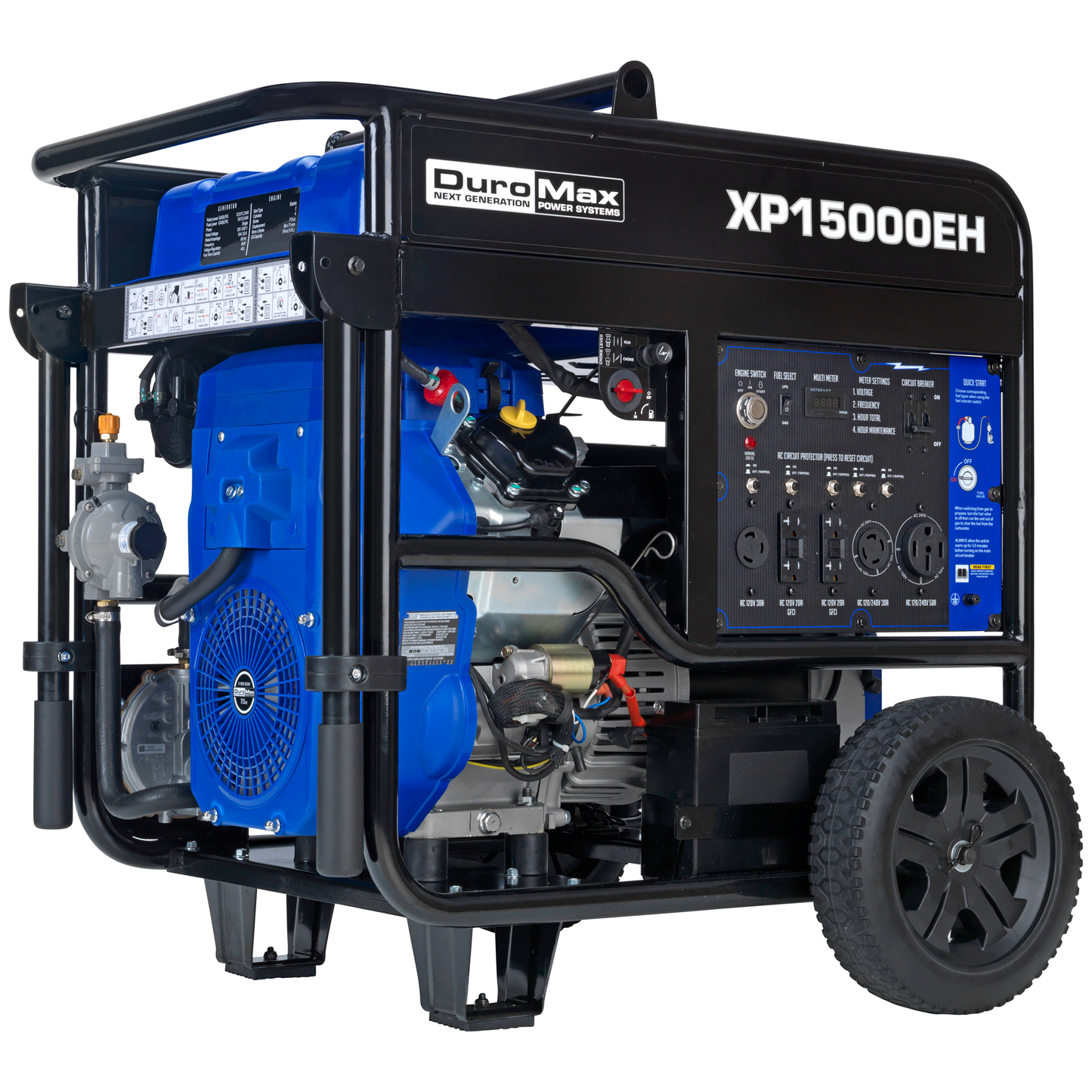 DuroMax XP15000EH 15000 Watt Dual Fuel Portable Generator