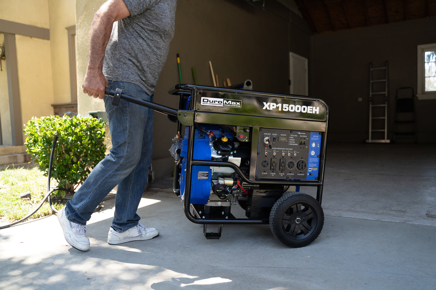 DuroMax XP15000EH 15000 Watt Dual Fuel Portable Generator