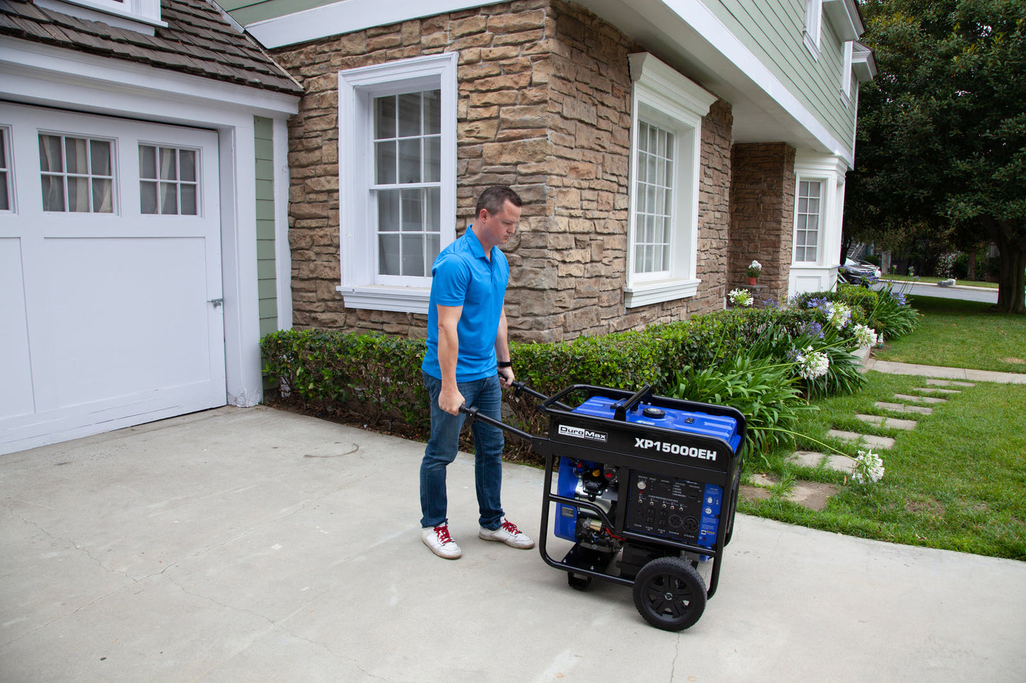 DuroMax XP15000EH 15000 Watt Dual Fuel Portable Generator