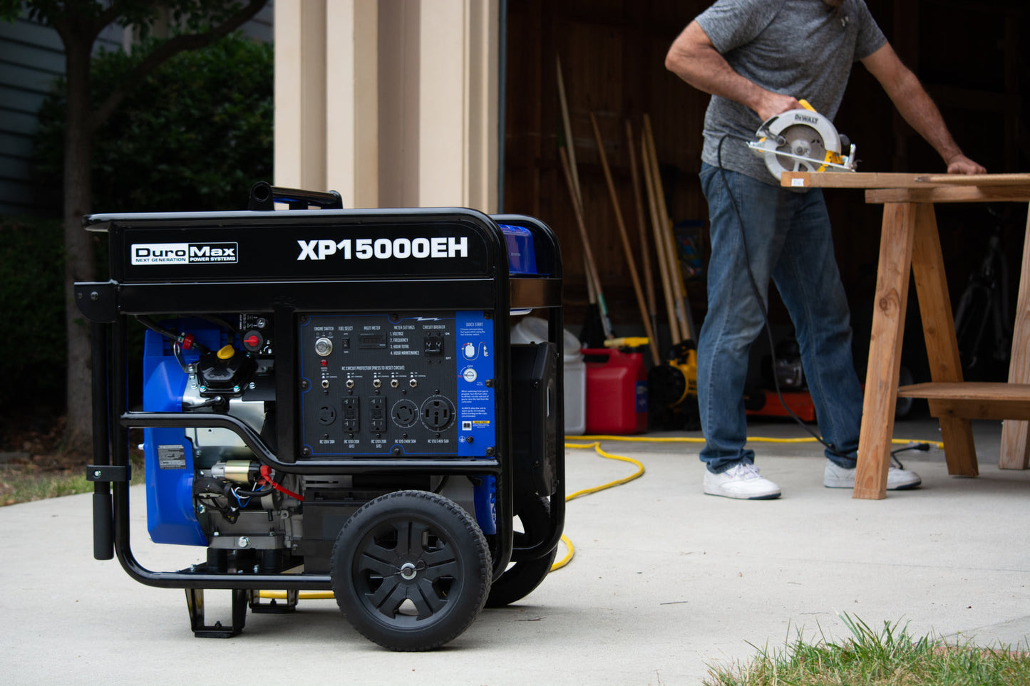 DuroMax XP15000EH 15000 Watt Dual Fuel Portable Generator