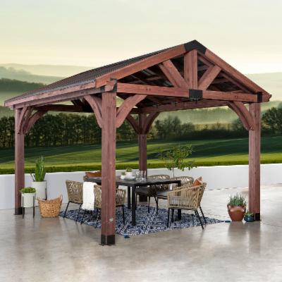 Backyard Discovery Cedar 12' X 12' Gazebo (DIY)