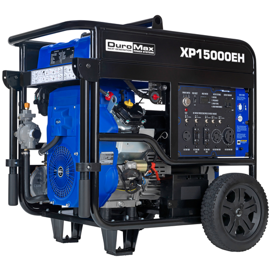 DuroMax XP15000EH 15000 Watt Dual Fuel Portable Generator