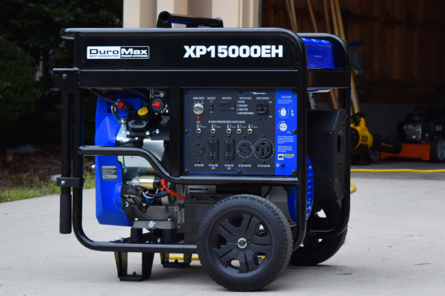 DuroMax XP15000EH 15000 Watt Dual Fuel Portable Generator